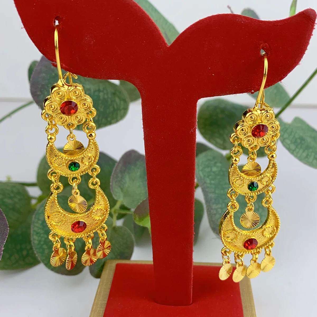 Indian Drop Dangle Earrings Je - Women Accessories Dubai ulasan dan harga
