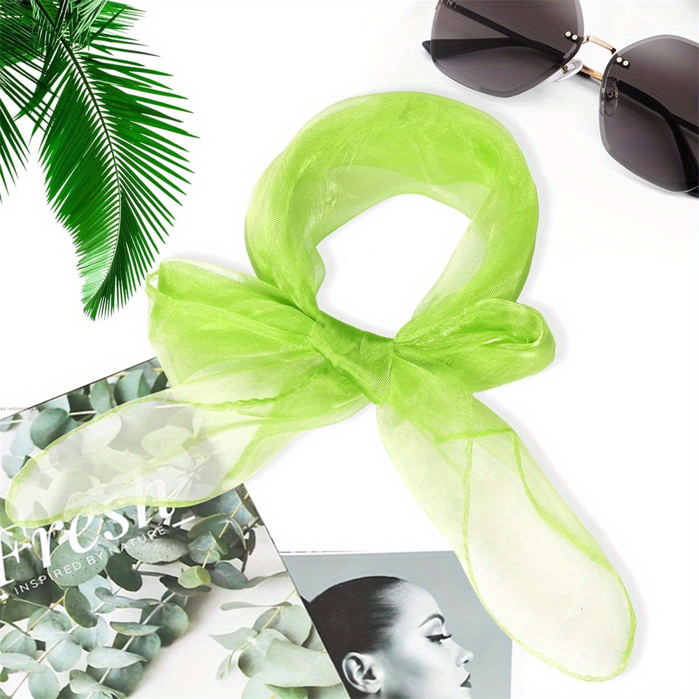 10pcs/12pcs New Style Square J - Silk Scarf Square ulasan dan harga