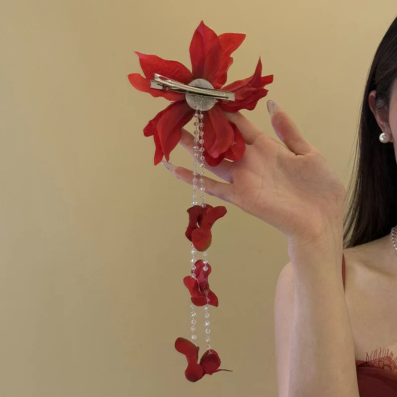 Hot Sale Flower Duckbill Clip  - Women Accessories Sale ulasan dan harga