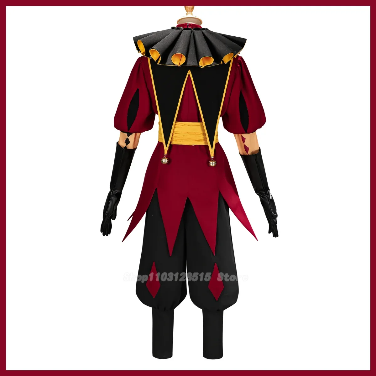 Game Pierrot Harlequin Jester  - Women'S Red Accessories ulasan dan harga
