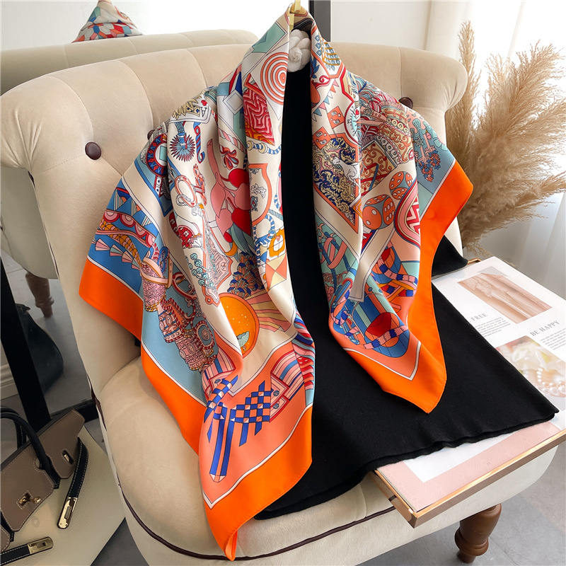 2026 New Square Twill Silk Sca - Silk Scarf Square ulasan dan harga