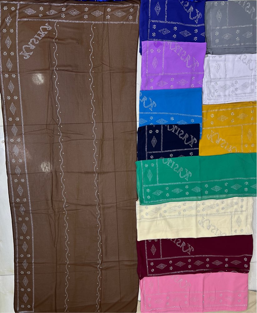 2026 Small 70x180cm Chiffon Ne - Women Accessories Dubai ulasan dan harga