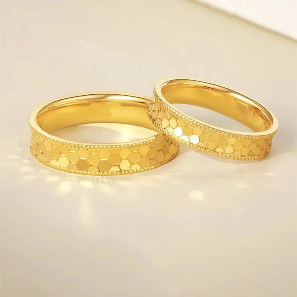 Pure Gold Color Shine Honeycom - Women Accessories Dubai ulasan dan harga