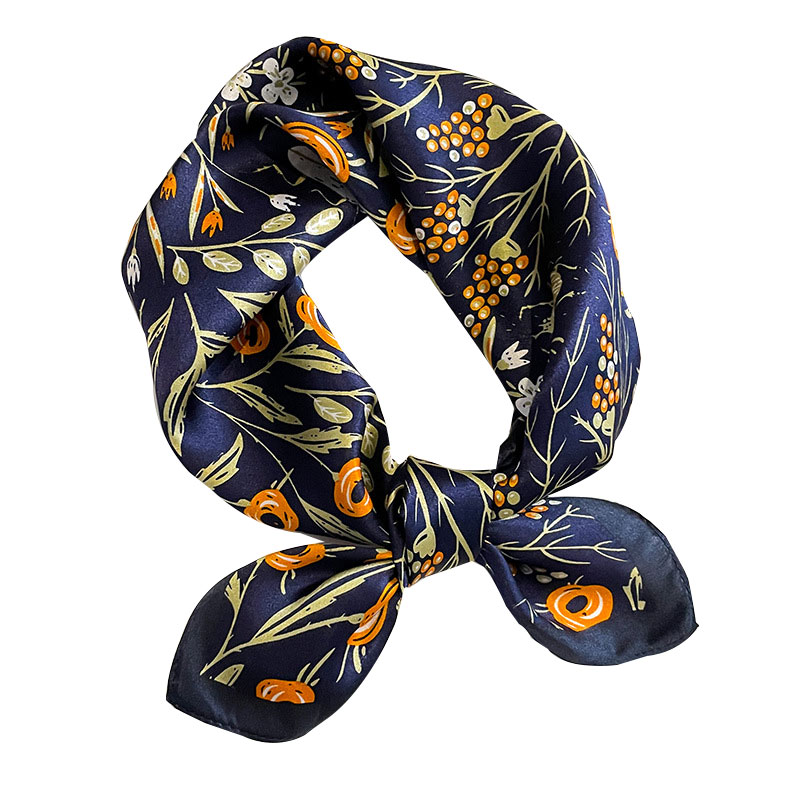 2026 Fashion 100% Real Silk Sq - Silk Scarf Square ulasan dan harga