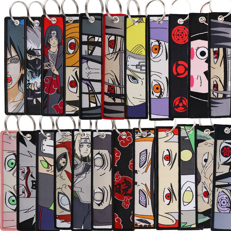 Anime Naruto Embroidery Key Fo - Women Accessories Sale ulasan dan harga