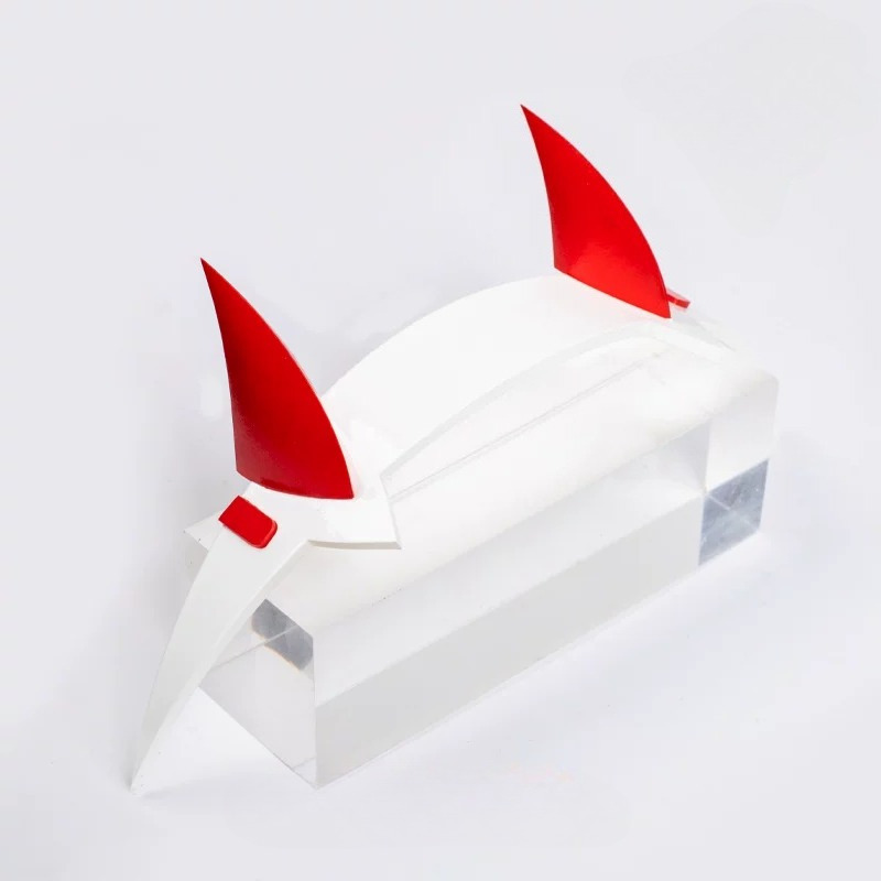 Anime Zero Two Cosplay Red Whi - Women'S Red Accessories ulasan dan harga
