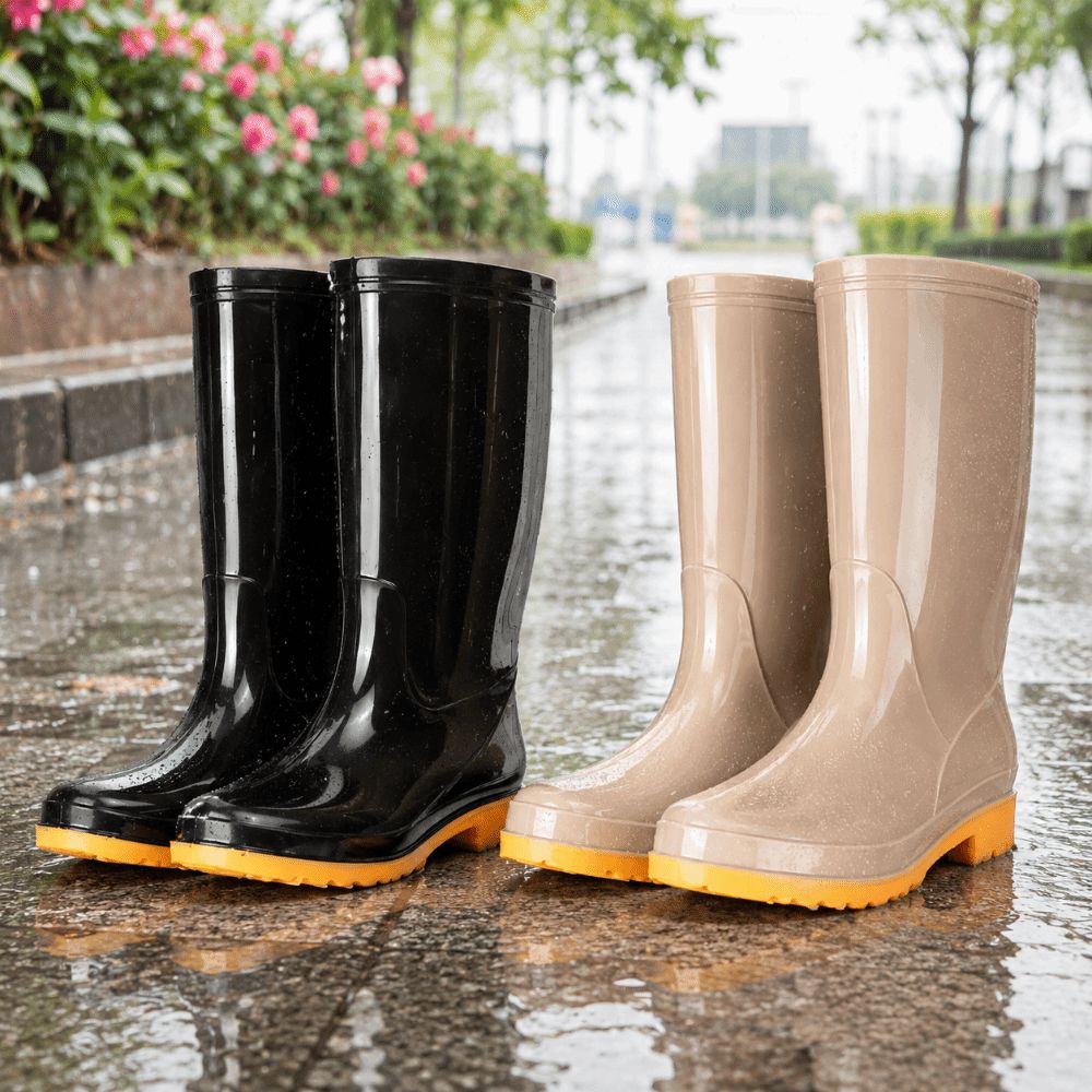 Non-slip Women's Long Rain Boo - Women Kitchen Accessories ulasan dan harga