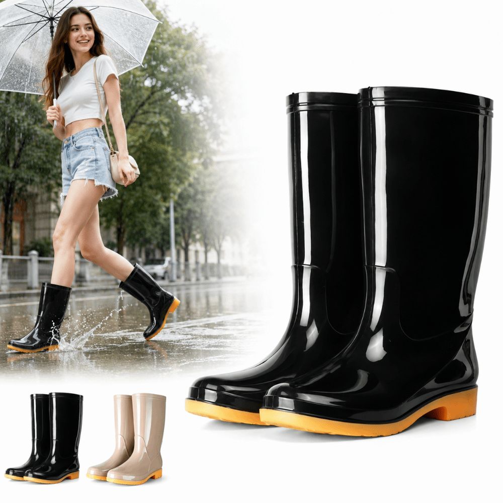 Non-slip Women's Long Rain Boo - Women Kitchen Accessories ulasan dan harga