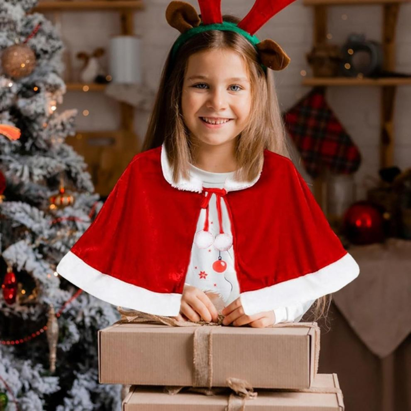 Women Girls Christmas Santa Cl - Women'S Red Accessories ulasan dan harga